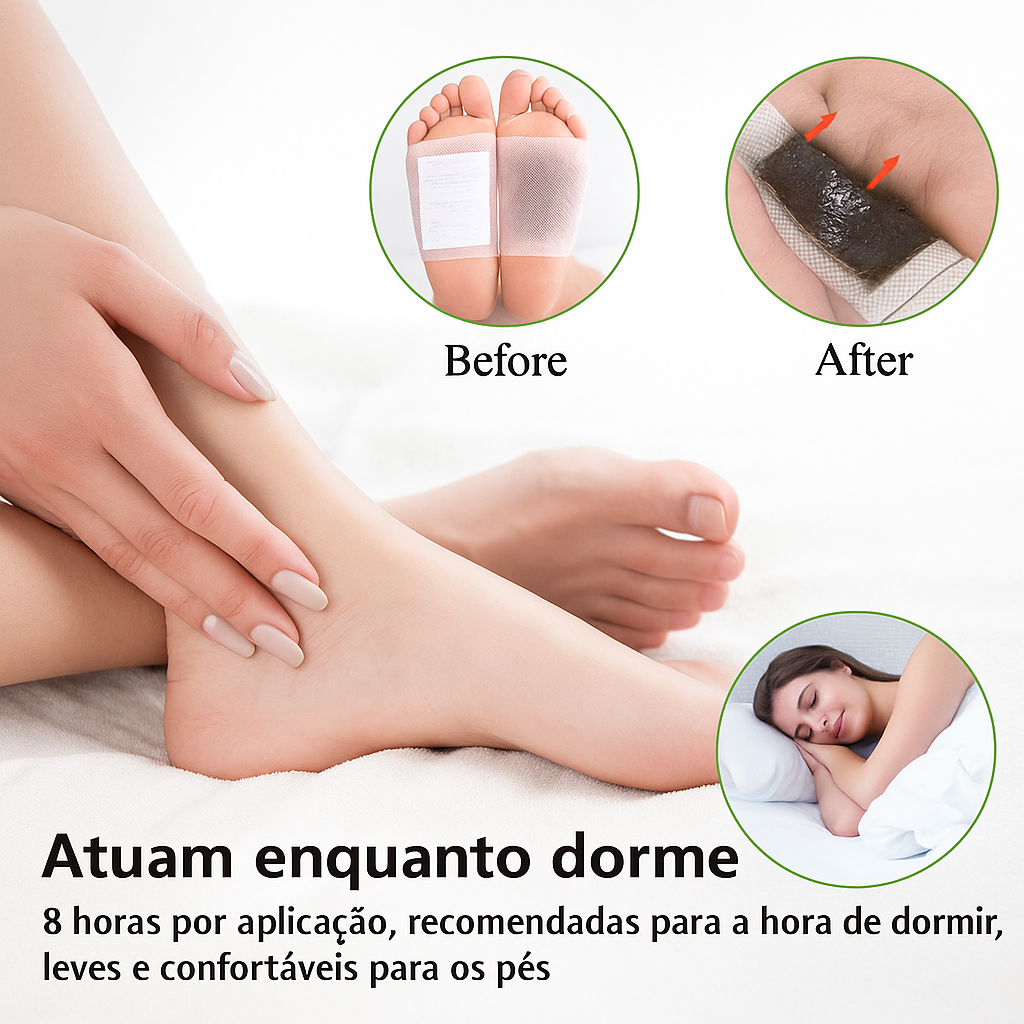 Patches Detox para os Pés