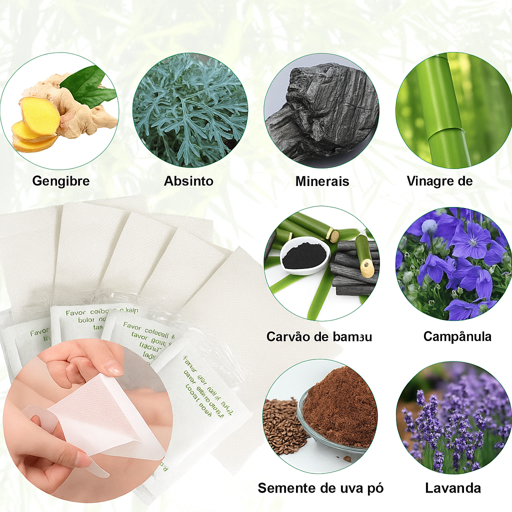 Patches Detox para os Pés