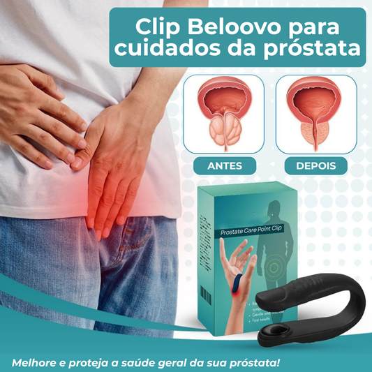 Clipe para cuidados da próstata
