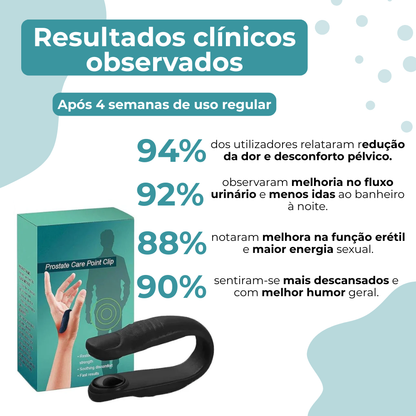 Clipe para cuidados da próstata