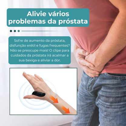 Clipe para cuidados da próstata